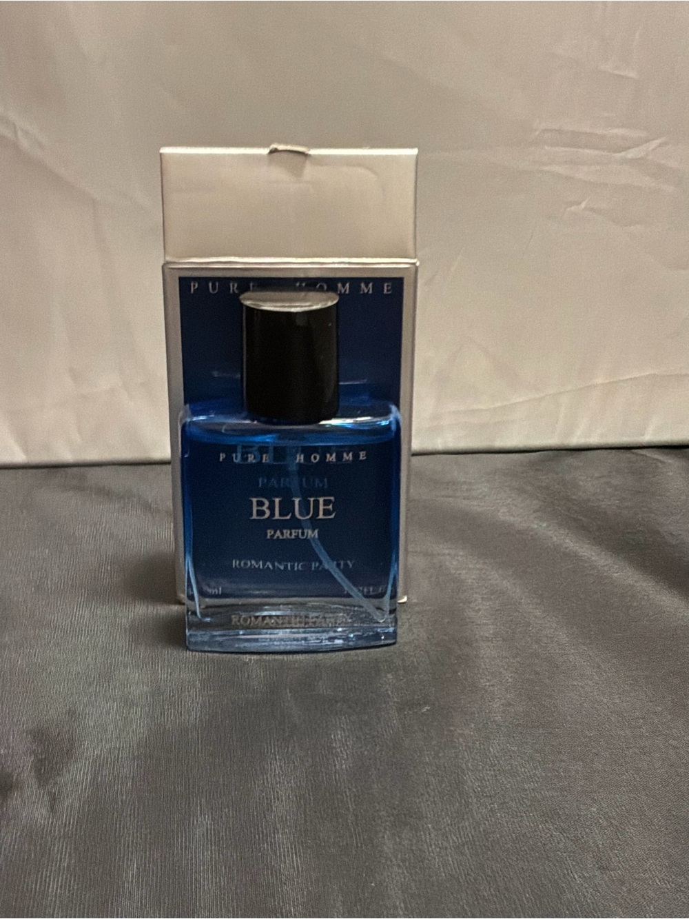 Empty BOTTLE Blue Parfum for Men - Deep Blue Bottle